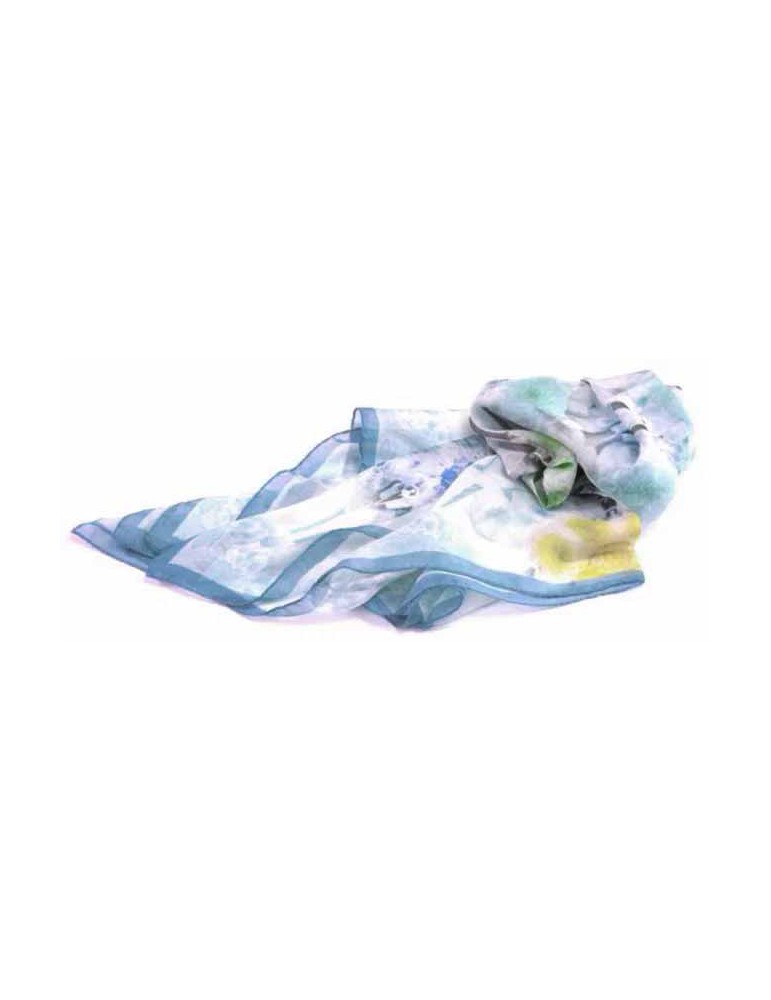 Silk voile foulard - 100x100 cm