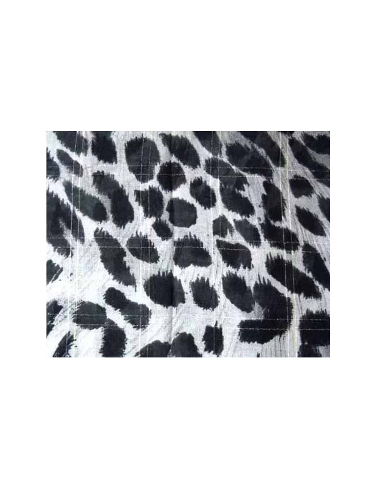 Foulard pattern animalier 140x140 cm