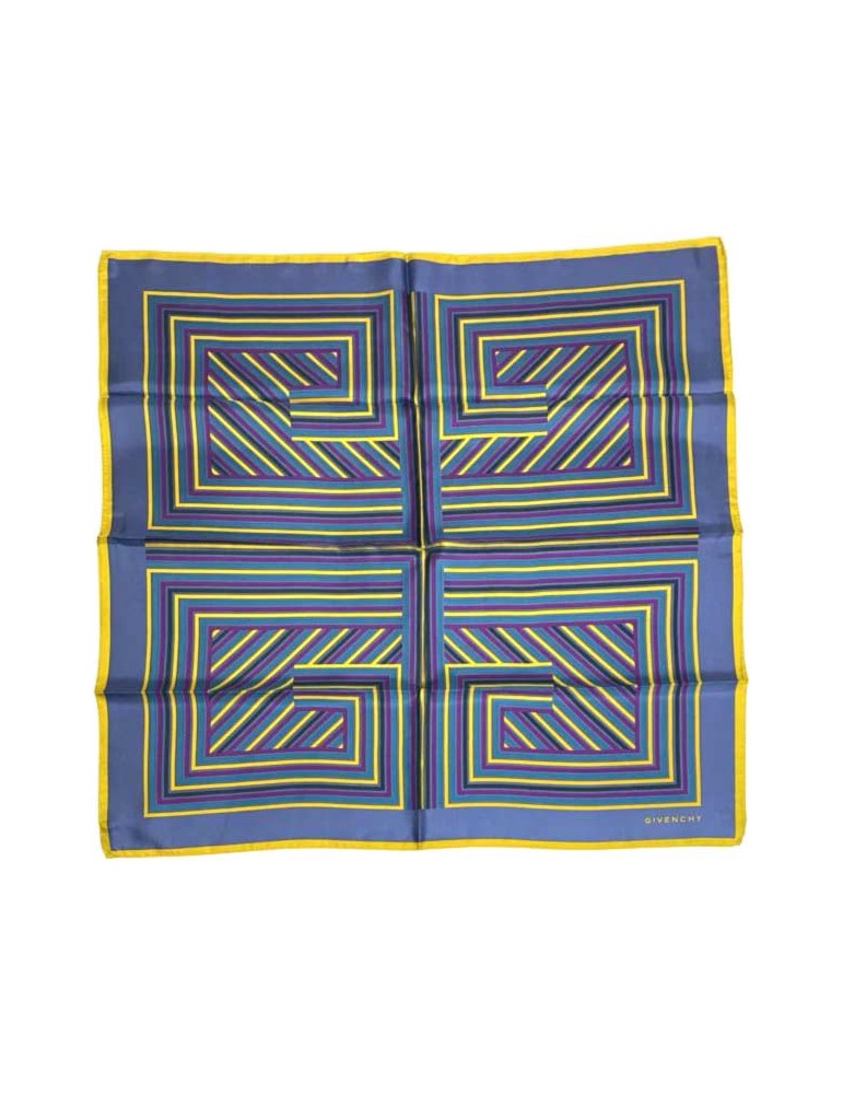 women's foulard, designer scarves to wear around the neck, Givenchy-foulard-striped-90x90, outlet designer scarves, givenchy,
